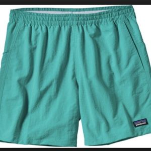 Patagonia Turquoise 5" Baggy Shorts (S)